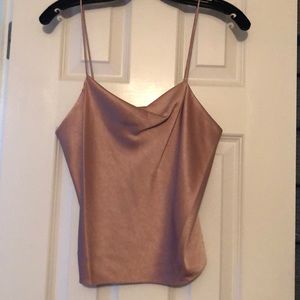 Silk tank top